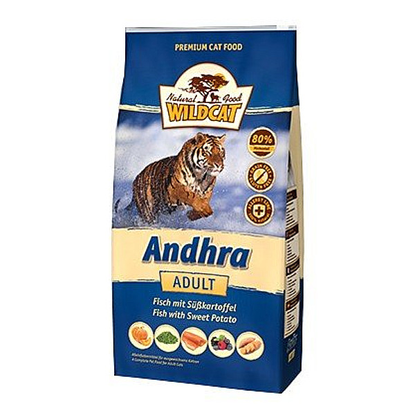 Wildcat Adult Andhra Ryby i bataty  karma bez zbóż dla kota