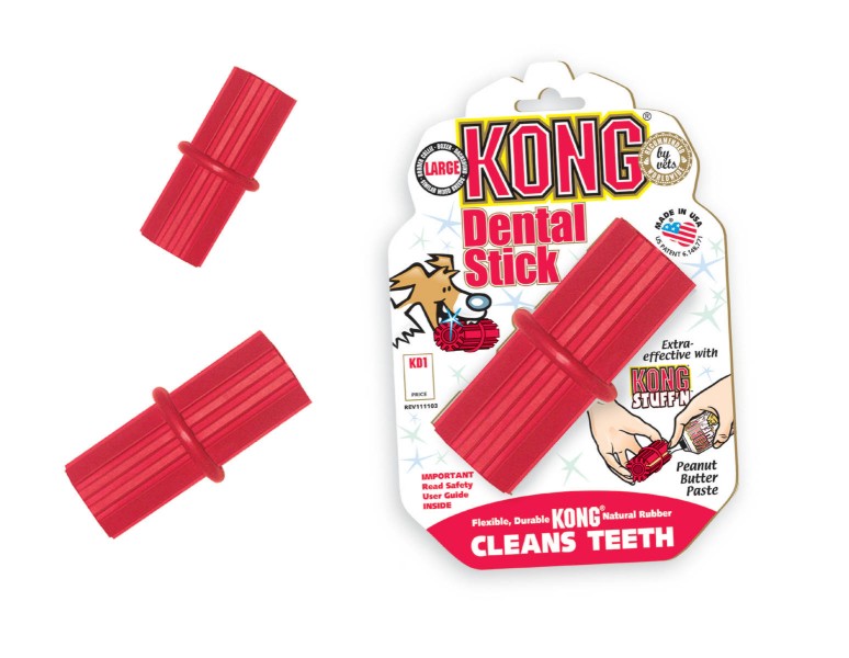 KONG Dental Stick Gryzak dla psa Small 8.5cm