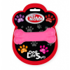 Pet Nova Zabawka dla psa Kość na przysmaki aromat wołowiny Różowa 11cm