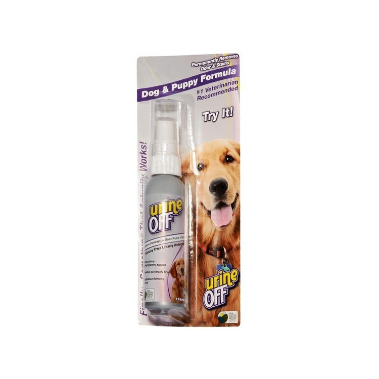 Urine Off Dog & Puppy Do usuwania plam moczu psów 118ml