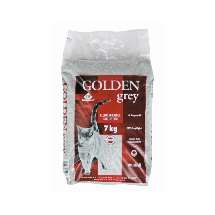 Golden Grey Żwirek dla kota Bentonitowy 14kg