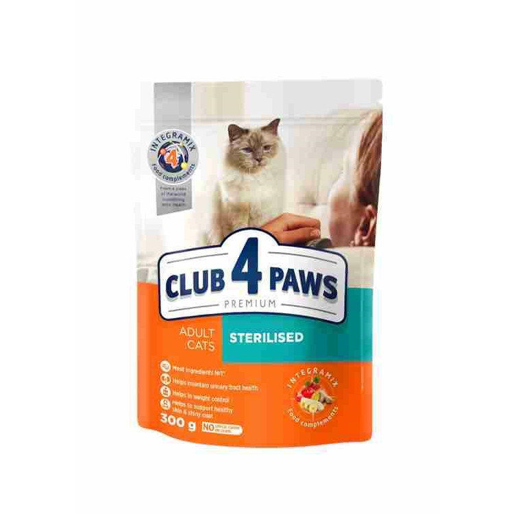 Club 4 Paws Cat Adult Sterilised sucha karma dla kota