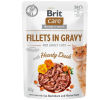 Brit Care Cat Fillets In Gravy Hearty Duck Kaczka