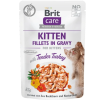 Brit Care Cat Fillets In Gravy Kitten Tender Turkey Indyk