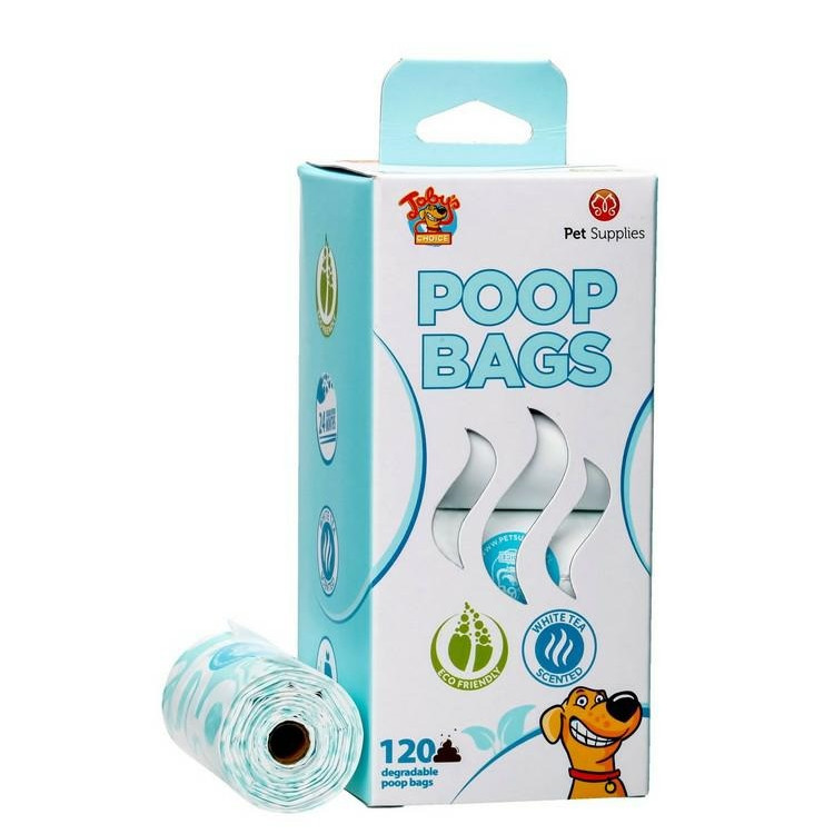 Pet Supplies Poop Bags BIO Woreczki na odchody Biała herbata