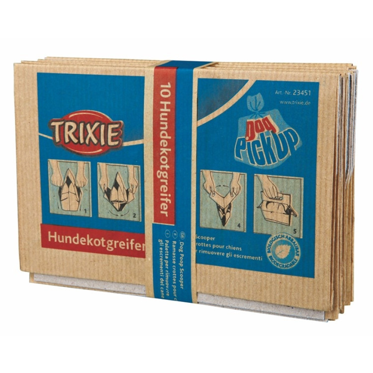 Trixie Papierowe woreczki na odchody 10szt