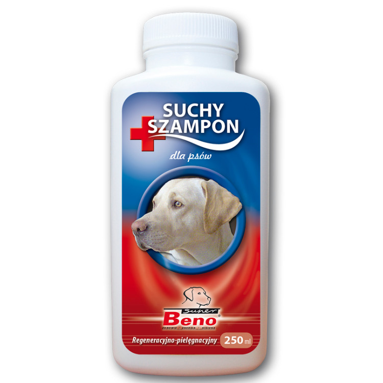 Super Beno Suchy szampon dla psów regenerujący 250ml