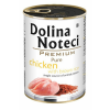 Dolina Noteci Premium Pure Kurczak z brązowym ryżem 400g mokra karma dla psa