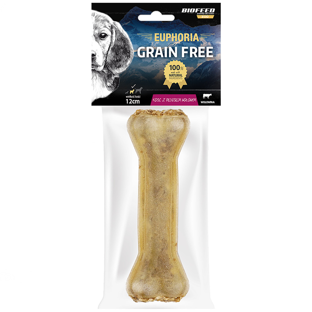 Biofeed Kość dla psa z penisem wołowym